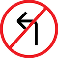 R5. No Left Turn