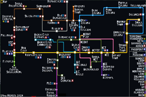 The ClyRail in-game map as of 29 August 2024.